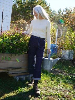 Gamine Workwear Carpenter Dungaree in 27 - fits like 26